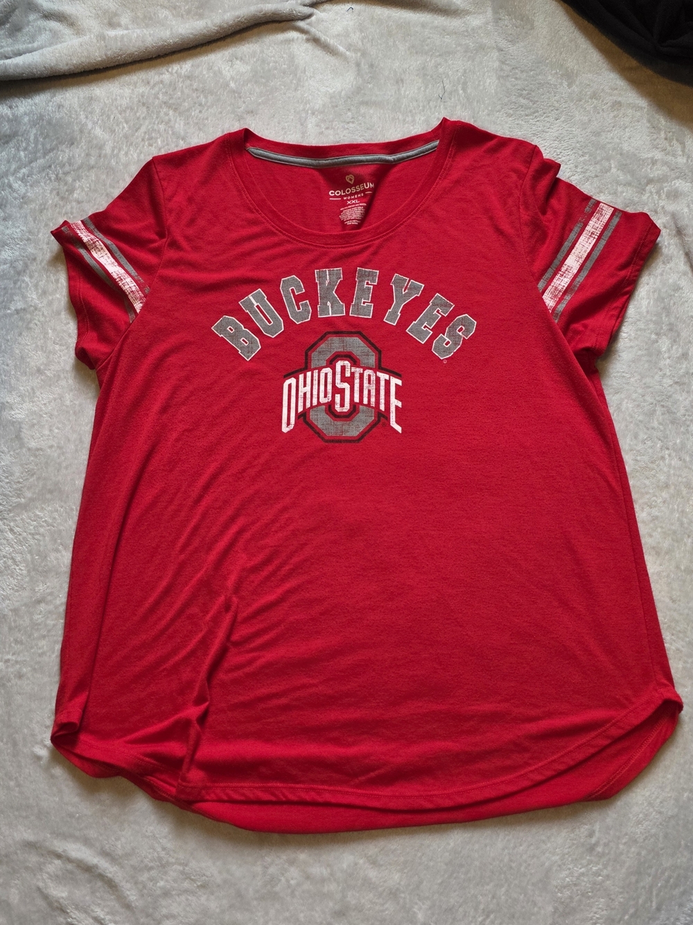Colosseum Women's Ohio State Buckeyes Red Tee